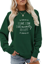 Load image into Gallery viewer, CWTSTL0440_WOMEN LETTER PRINTING LONG SLEEVE PULLOVER TEE
