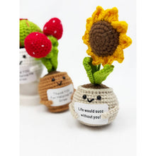 Load image into Gallery viewer, 🎁Positive Crochet Potted Succulent
