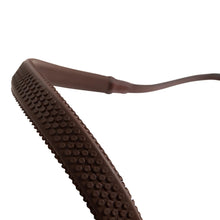 Load image into Gallery viewer, Huntley Equestrian Fancy Stitched Rubber Reins, 5/8" Inch Width
