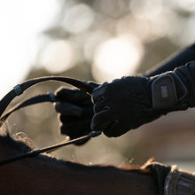 Load image into Gallery viewer, TuffRider Fleece Back Smart Riding Gloves
