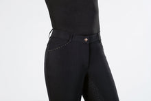 Load image into Gallery viewer, HKM Rosegold Glamour Ladies Riding Breeches Style S.F. Seat
