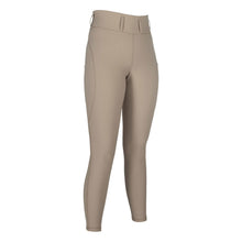 Load image into Gallery viewer, HKM Jil High Waist- Sil. Knee Patch Ladies Riding Leggings
