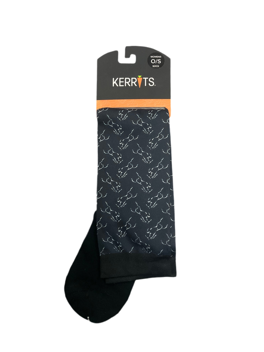 SALE Kerrits Dual Zone Boot Socks Horse Print