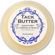 Load image into Gallery viewer, Tack Butter Natural Leather Conditioner &amp; Cleaner 7 oz
