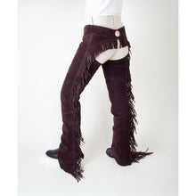 Load image into Gallery viewer, Tough-1 Suede Equitation Chaps
