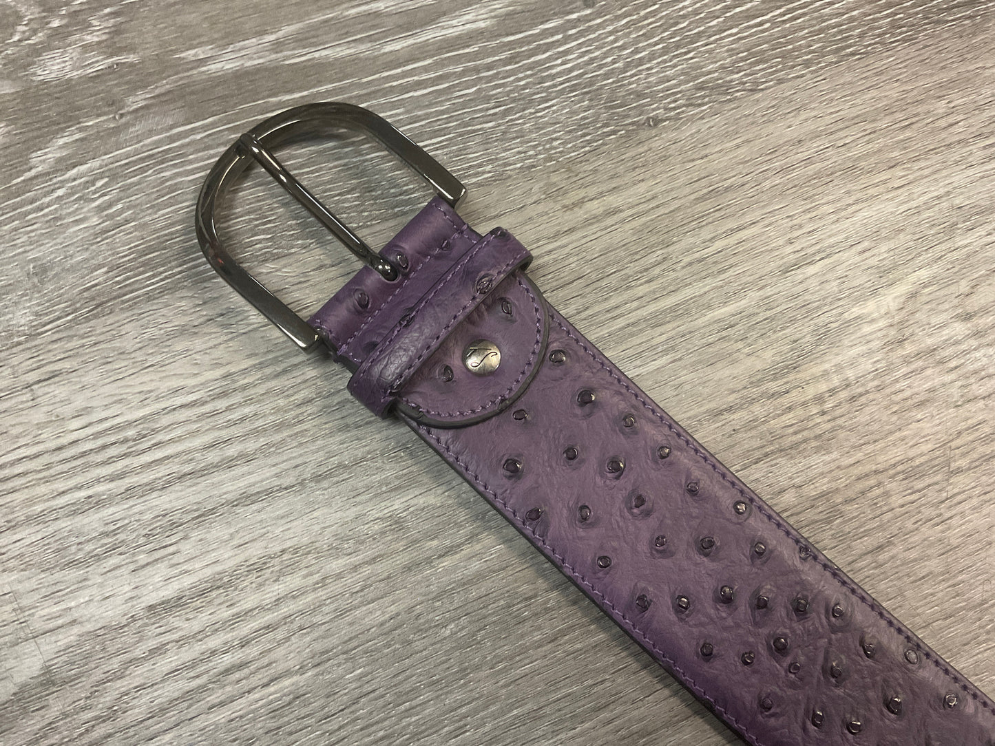 T.S. Printed Leather Belts