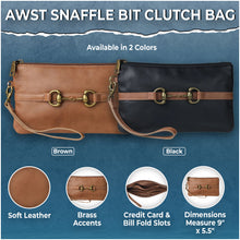 Load image into Gallery viewer, AWST Snaffle Bit Clutch Bag
