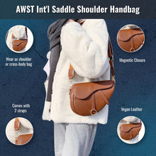 Load image into Gallery viewer, AWST Int'l  Saddle Shoulder Handbag
