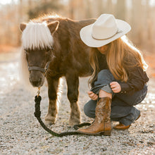 Load image into Gallery viewer, TuffRider Children Sequoia Cross &amp; Wing Embroidered Square Toe Western Boots
