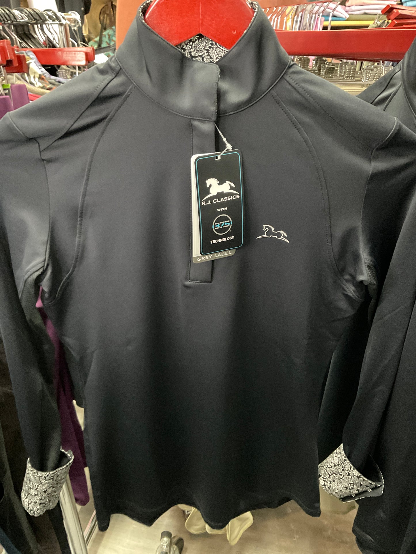 R.J. Classics 37.5 Maddie Long Sleeve Showshirt Caviar