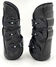 Load image into Gallery viewer, Estrella' Carbon Leather Tendon Boots
