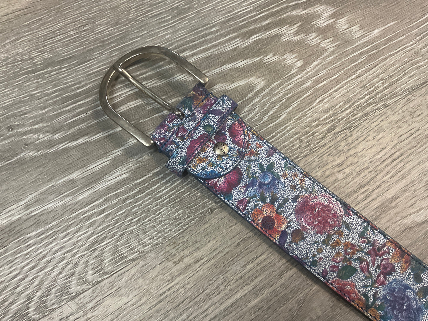 T.S. Printed Leather Belts