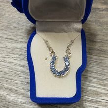 Load image into Gallery viewer, Horse Shoe Crystal Necklace
