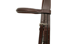 Load image into Gallery viewer, Huntley Equestrian Sedgwick Leather Padded Monocrown Figure 8 Bridle
