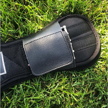Load image into Gallery viewer, Ergonomics Spur Saver Dressage Girth with Buckle Guards
