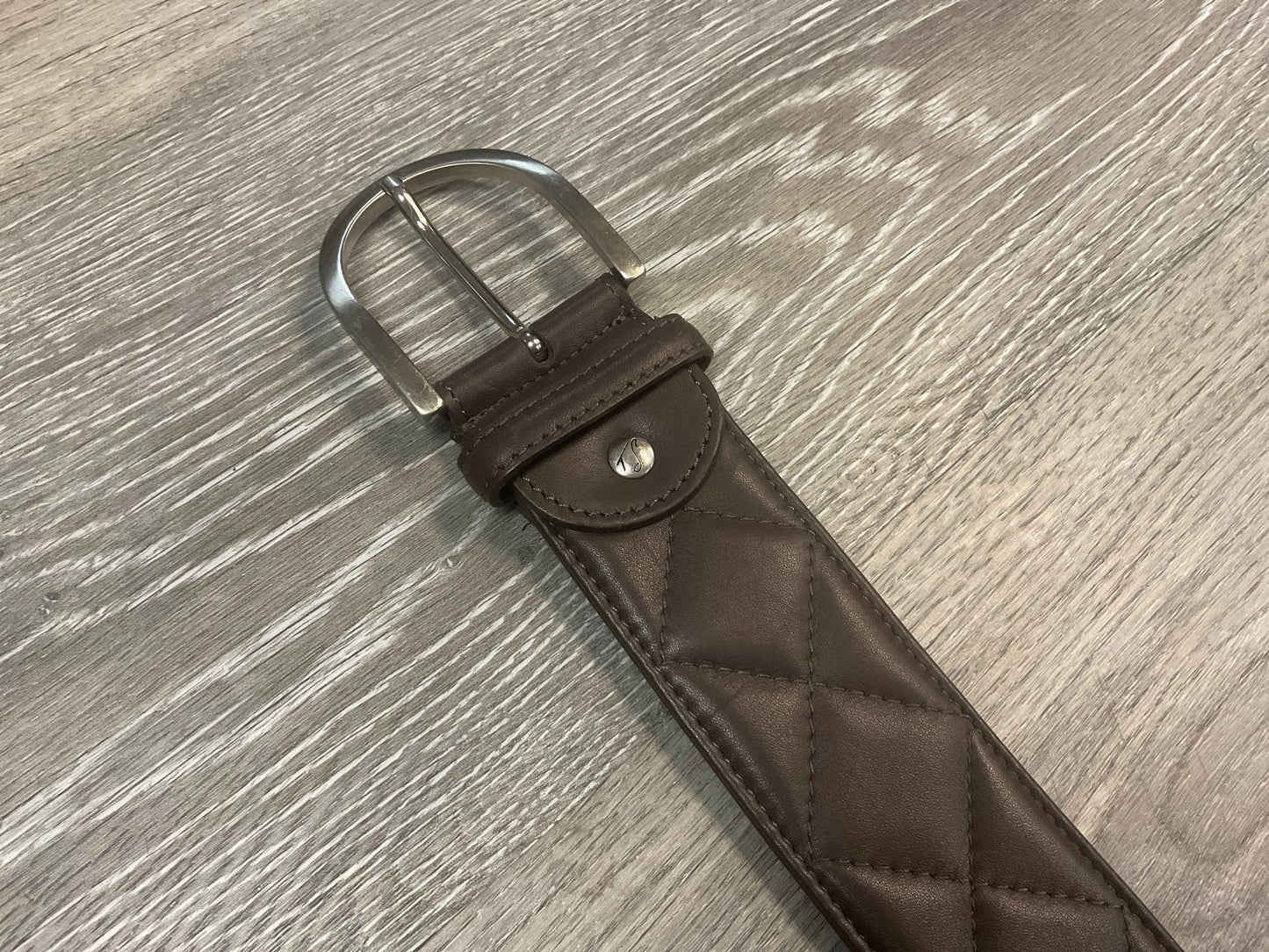 T.S. Quilted Leather Belts