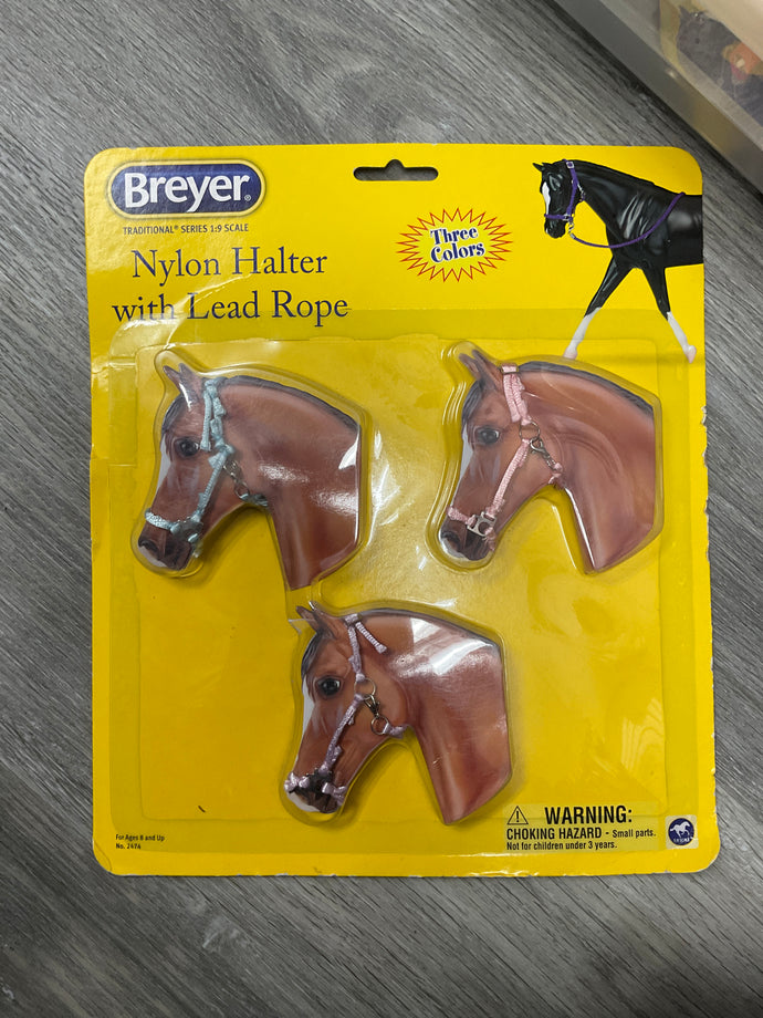 Breyer Nylon Halter with Lead Rope