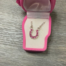 Load image into Gallery viewer, Horse Shoe Crystal Necklace

