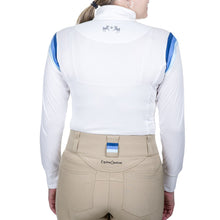 Load image into Gallery viewer, Equine Couture Gradient Long Sleeve Show Shirt
