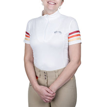 Load image into Gallery viewer, Equine Couture Gradient Short Sleeve Show Shirt
