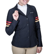 Load image into Gallery viewer, Equine Couture EquiVent Gradient Show Coat w/ Arm Stripes
