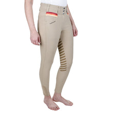 Load image into Gallery viewer, Equine Couture Gradient Extended Knee Patch Breech
