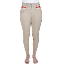 Load image into Gallery viewer, Equine Couture Gradient Extended Knee Patch Breech
