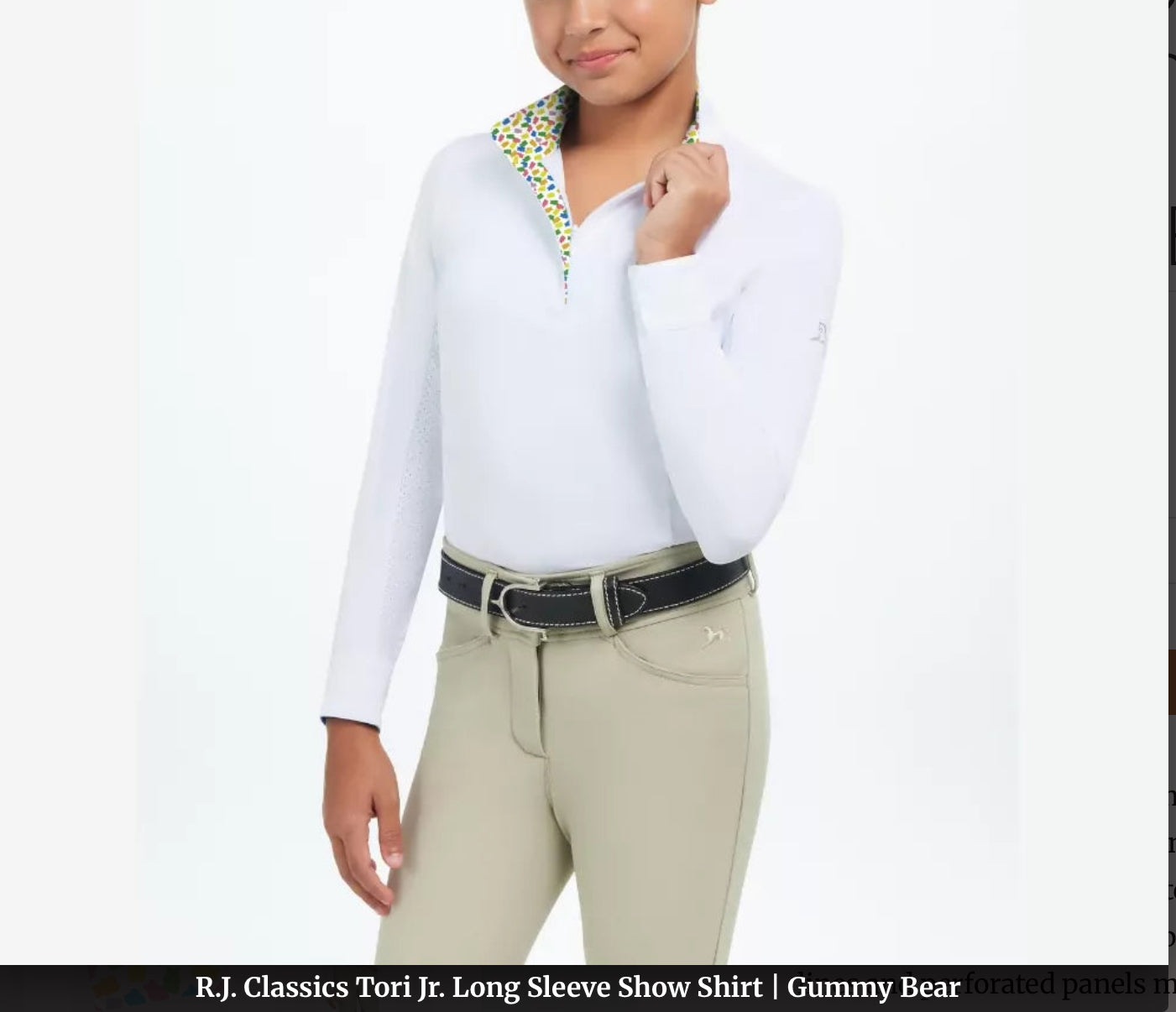 R.J. Classics Tori Jr. Gummy Bear LS Show Shirt