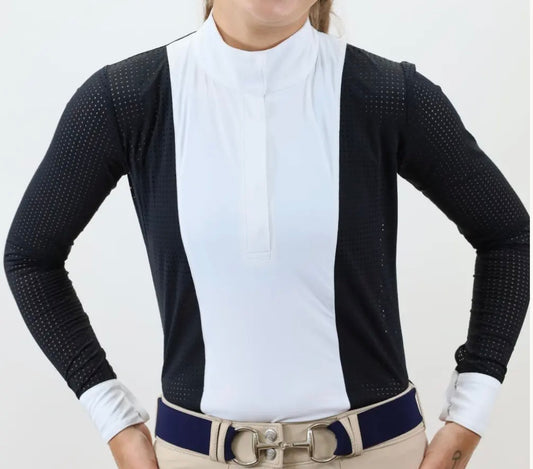 Kismet Capri Zip Up Black