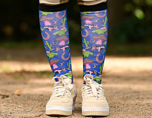 Dreamers&Schemers Socks “Beam Me Up”