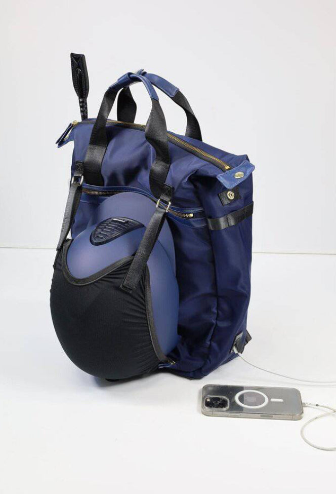 Kismet Riding Backpack with Hidden Helmet Enclosure