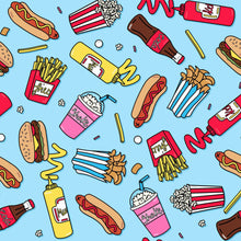 Load image into Gallery viewer, 🐴Dreamers&amp;Schemers Socks “Snack Attack”
