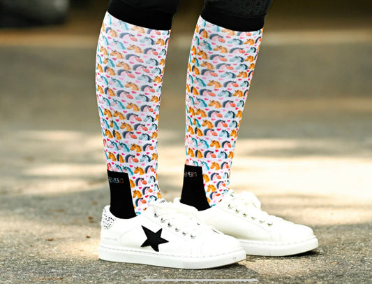 Dreamers&Schemers Socks “Horsing Around”