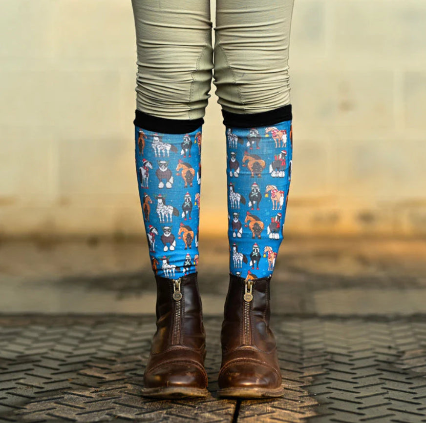 Dreamers&Schemers Youth Socks “Jingle All the Way”