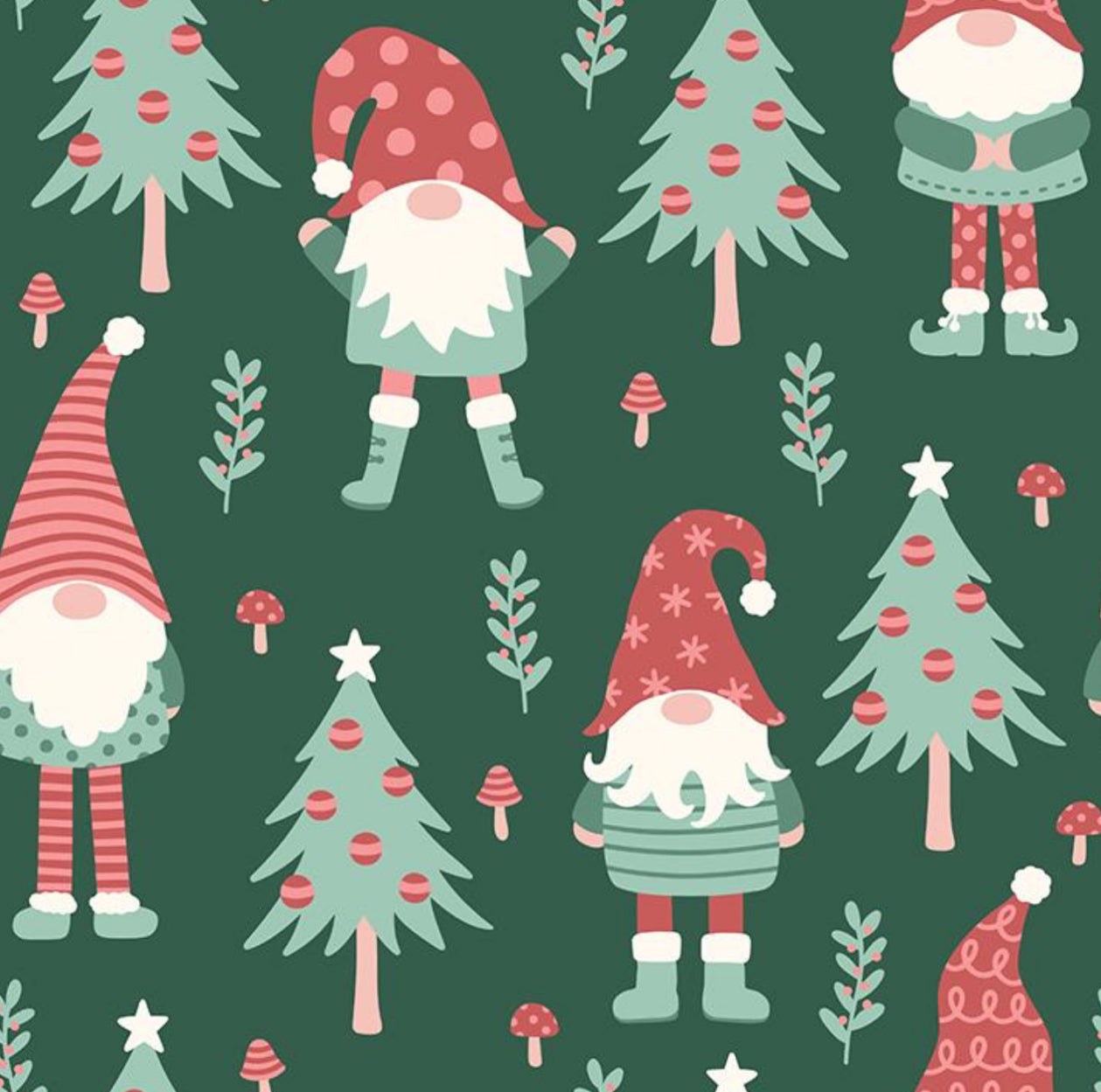 Dreamers&Schemers Socks “Gnome for the Holidays”