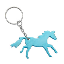Load image into Gallery viewer, AWST Int'l Lila Galloping Horse Key Chain

