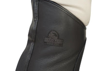 Load image into Gallery viewer, Grand Prix LC Italian Full Leather Half Chaps, Black

