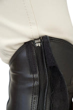 Load image into Gallery viewer, Grand Prix LC Italian Full Leather Half Chaps, Black
