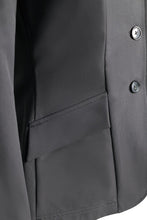 Load image into Gallery viewer, Grand Prix Ladies EQJ 3 Button Show Coat, NY Tech Fabric, Black
