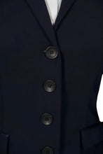 Load image into Gallery viewer, Grand Prix Saltare Dolce 4 Button Riding Show Jacket, Navy
