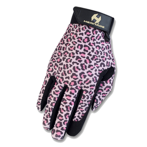 Heritage Performance Glove PINK LEOPARD