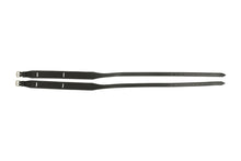 Load image into Gallery viewer, Huntley Equestrian Children's Black Leather Jodhpur Garter Straps
