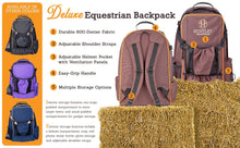 Load image into Gallery viewer, Huntley Equestrian Deluxe Equestrian Backpack
