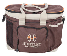 Load image into Gallery viewer, Huntley Equestrian Deluxe Grooming Bag, Brown
