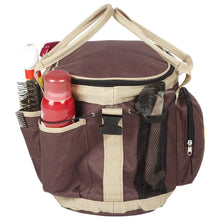 Load image into Gallery viewer, Huntley Equestrian Deluxe Grooming Bag, Brown
