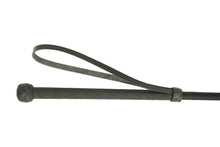 Load image into Gallery viewer, Huntley Equestrian English Riding Crop with Handle, 26" Inches, Black
