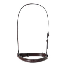 Load image into Gallery viewer, Huntley Equestrian Fancy Stitched Raised Crank Noseband
