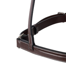 Load image into Gallery viewer, Huntley Equestrian Fancy Stitched Raised Crank Noseband
