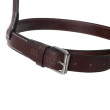 Load image into Gallery viewer, Huntley Equestrian Fancy Stitched Raised Crank Noseband
