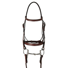 Load image into Gallery viewer, Huntley Equestrian Fancy Stitched Schooling Hunter Bridle with Reins
